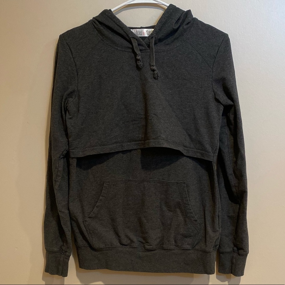 Latched Mama Lightweight Cotton Nursing Hoodie